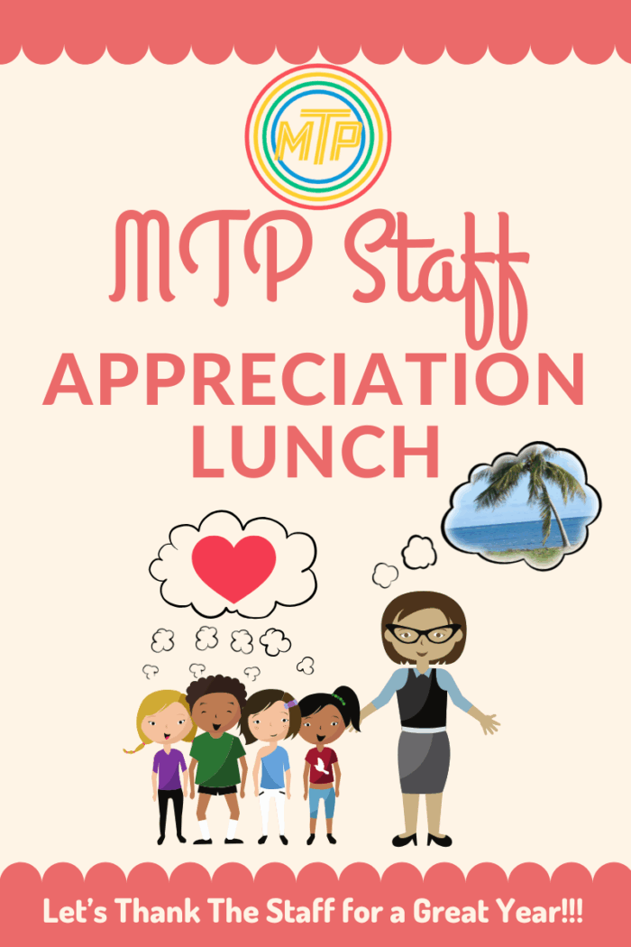 Teacher Appreciation Lunch