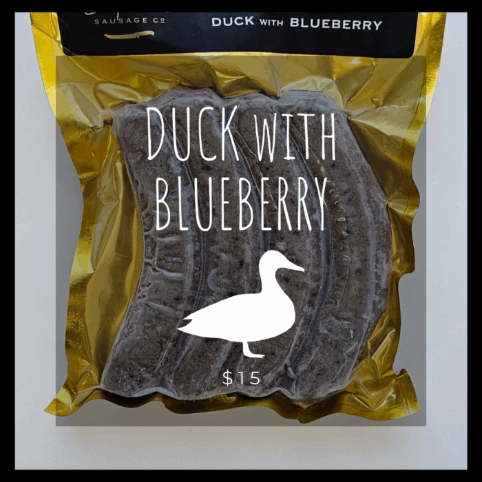 DUCK WITH BLUEBERRY
