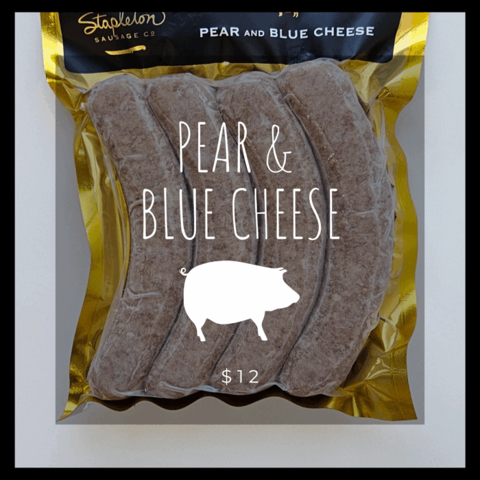 PEAR & BLUE CHEESE