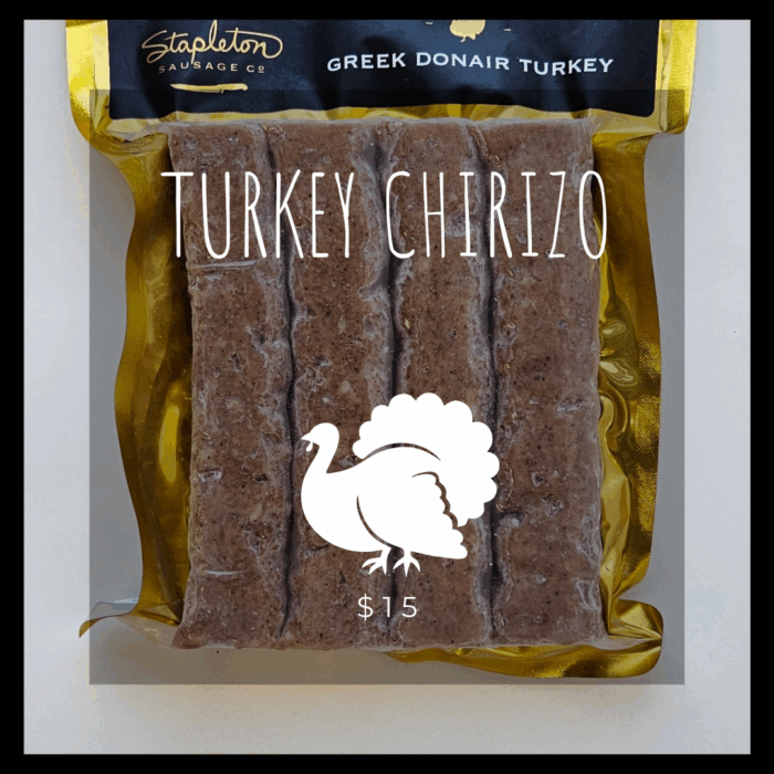 TURKEY CHORIZO