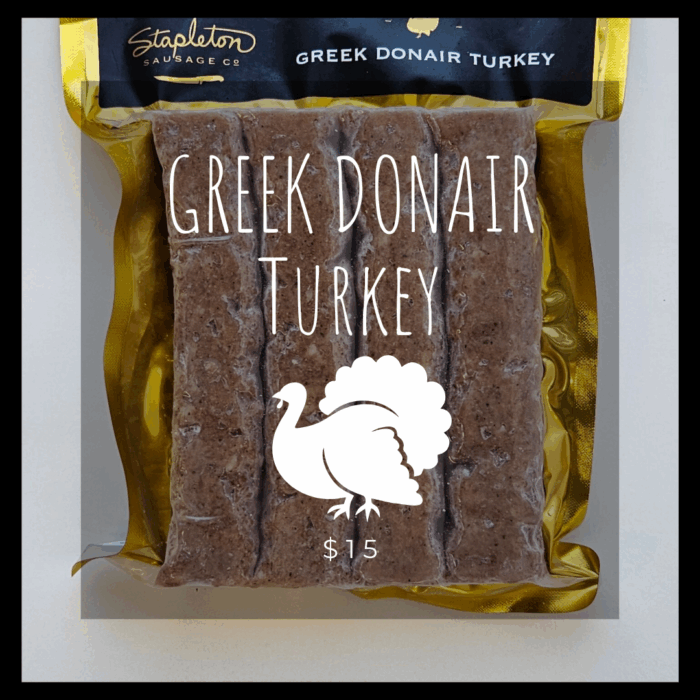 GREEK DONAIR TURKEY